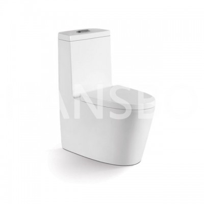 Bathroom Ceramic Sanitary Ware One-piece Toilet 1244