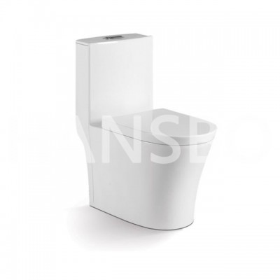 Hot Sale Sanitary Ware Ceramic Washdown Or Siphonic One-piece Toilet 1241