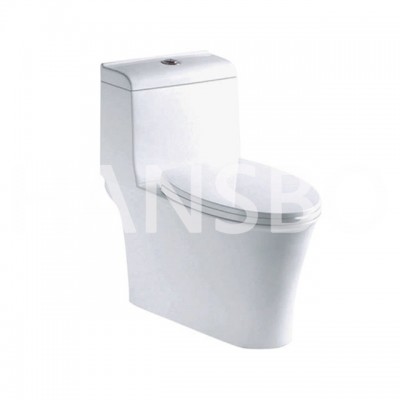 Chinese Dual-flush Wc Sanitary Ware One Piece Toilet 1220